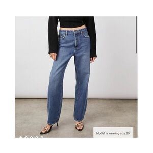 Rails Boyfriend Jeans in Mid Blue Wash